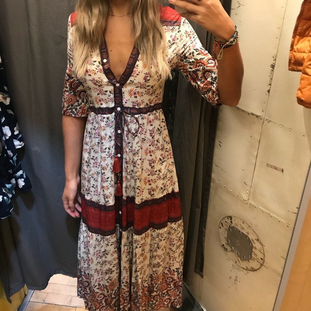 Boho maxi dress